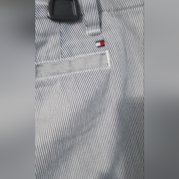 Tommy Hilfiger Soft Striped Cropped Pants - Picture 3 of 4